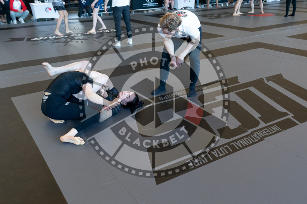 20250329PBB3396 | Fighters compete during the International Luta Livre (ILLCS) Germany IX Spring 2025 Competition spring on March 29, 2025 in Hannover, Germany.© Chiara Dazi