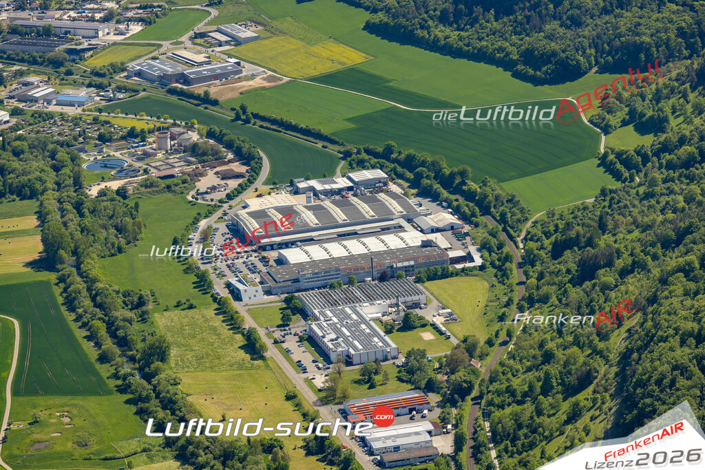 Schrägluftbild  Edelfingen  Bad Mergentheim - Das Luftbild wurde 2025 vom UL-Flugzeug heraus erstellt ( keine Drohne ) - Hochauflösende Luftaufnahme -Nicht vergleichbar mit Google Maps oder Satelittenbilder- Die Geschenkidee !Mit Lizenz und Bildrechte bestellbar