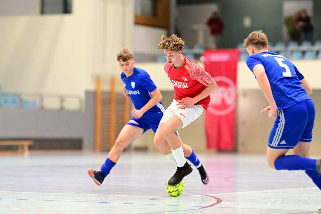 Futsal I A-Junioren I Saison 2023-2024 I NORDFV I Regionalmeisterschaft I SC Vorwärts Wacker - JFV Bremerhaven | Der Sportfotograf. - Realisiert mit Pictrs.com