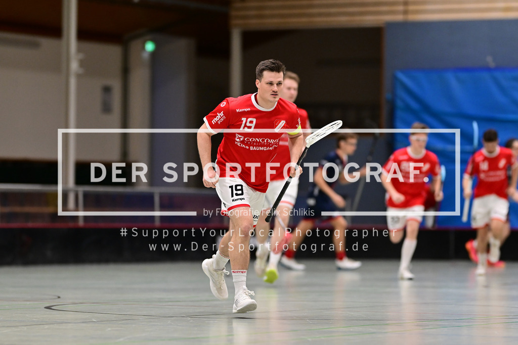 Floorball I Herren I Saison 2024-2025 I 2. FBL Herren Nord-West I 12. Spieltag I MTV Mittelnkirchen - SSF Dragons Bonn II I 037496 | Der Sportfotograf. - Realisiert mit Pictrs.com