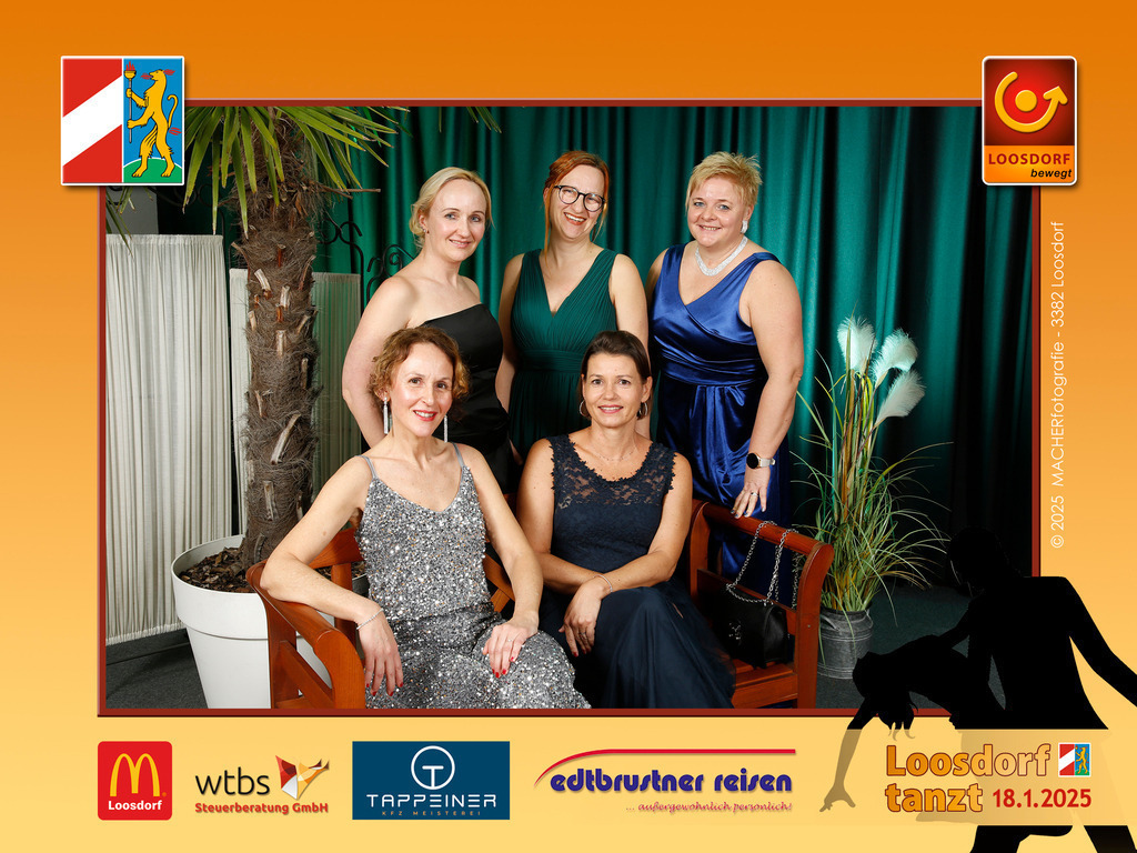 LoosdorfTanzt25_8568 | Ballfotografie - Loosdorf tanzt am 18.01.2025 in der Losensteinhalle LOOSDORF. Vielen Dank den Sponsoren:Edtbrustner Reisen /wtbs Steuerberatung /Autohaus Tappeiner/McDonalds Loosdorf
