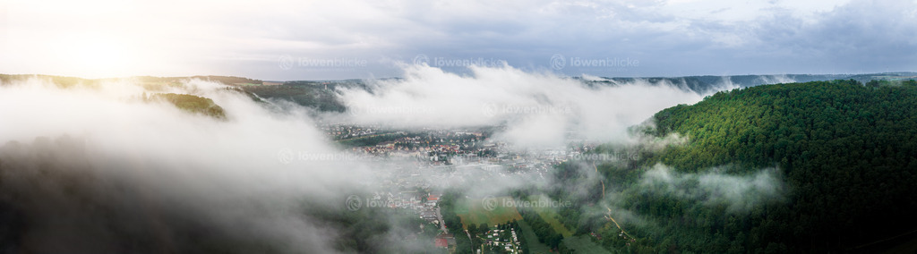 Geislingen im Morgennebel | löwenblicke | shop