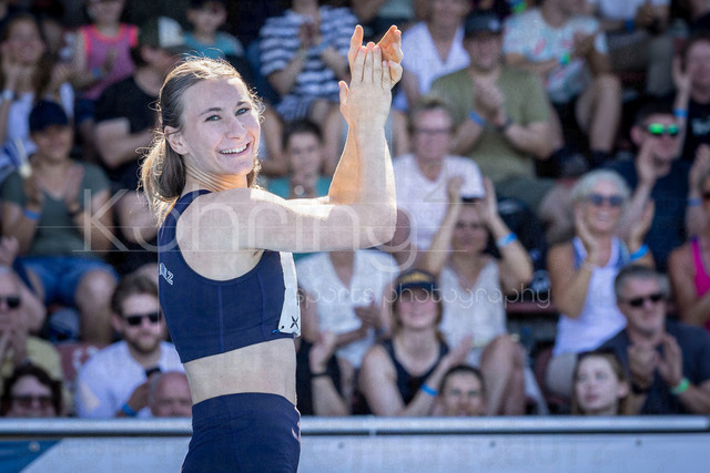 Multisport Event; Ratingen, 28.06.2026 | RATINGEN, GERMANY - JUNE 28, 2026 : Emma Kaul (GER / Germany) competing in the long jump during the Multisport Event at Stadion Ratingen on June 28, 2026 in Ratingen, Germany.