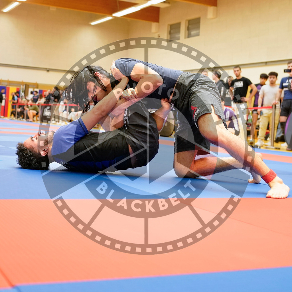 20240203PBB09163 | Fighters compete during the Brazilian Jiu-Jitsu Championship of the AJP Tour in Maintal by Frankfurt am Main, Germany, on February 2, 2024.
