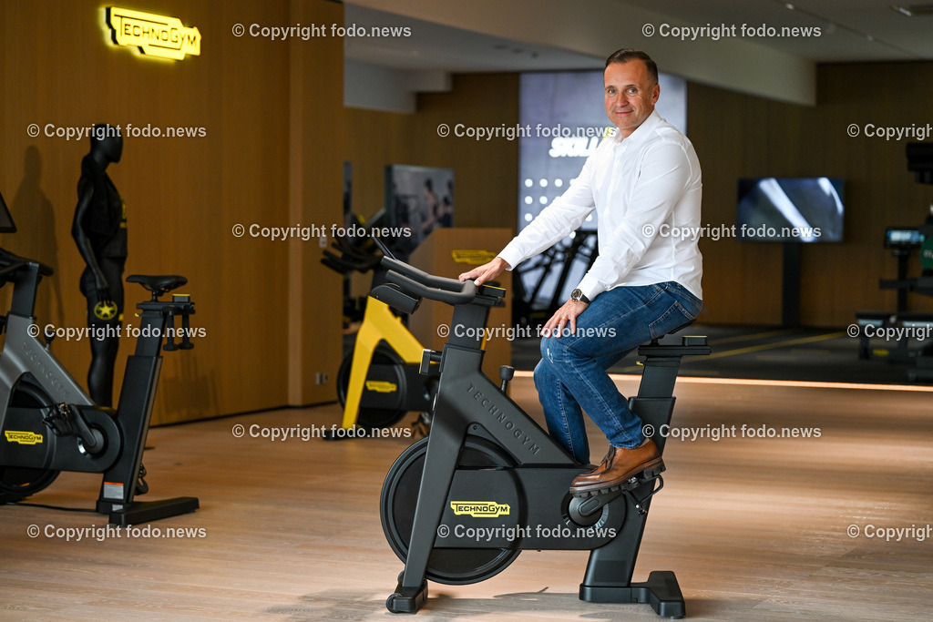 Gottfried Wurpes_ The Fitness Company_ Technogym_ 30.05.2023-5 | 30.05.2023, Leonding, AUT, The Fitness Company - Technogym, im Bild Gottfried Wurpes (CEO The Fitness Company / Technogym)