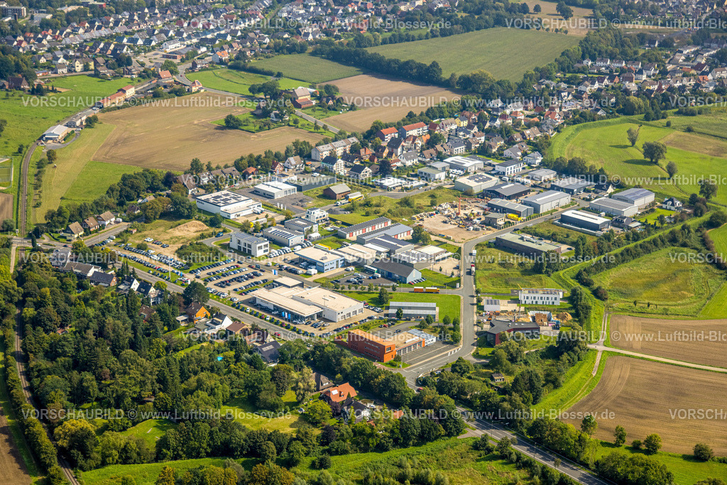 Hamm230900350 | Luftbild, Gewerbegebiet Herbert-Rust-Weg, Uentrop, Hamm, Ruhrgebiet, Nordrhein-Westfalen, Deutschland