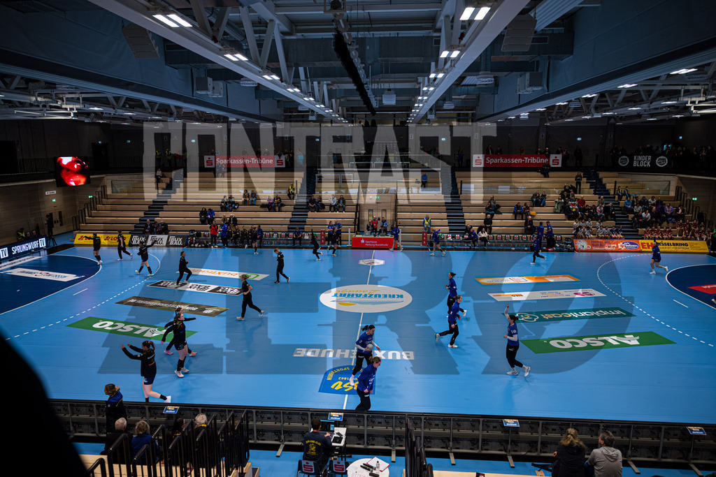 Handball I Frauen I Saison 2025-2026 I Bundesliga I Buxtehuder SV - HSG Blomberg-Lippe | CONTRAST ZERØ MEDIA - Realisiert mit Pictrs.com