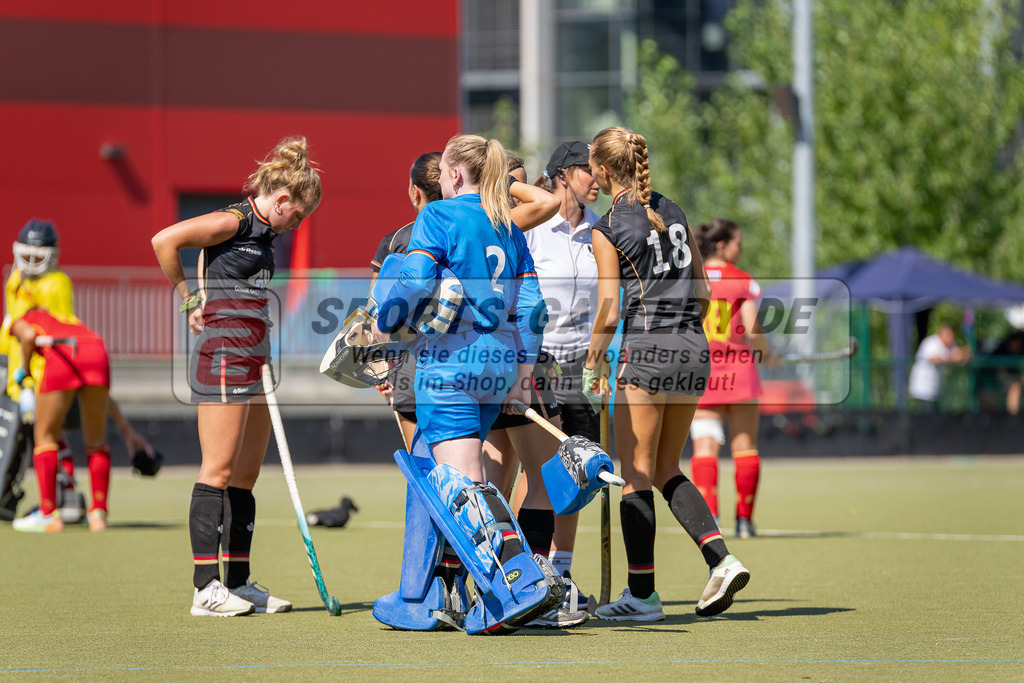 HK_20230823_103913 | 4 Nations Tournament Spiel um Platz 1 ( WU21 ) Germany - Spanien am 23.8.2023 DHC Düsseldorf, Düsseldorf ,
