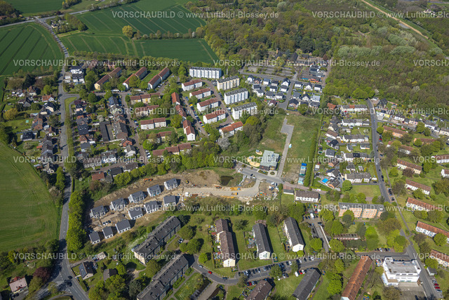 Bergkamen230406574 | Luftbild, Baustelle mit Neubau Reihenhäuser, Magdeburger Straße Ecke Berliner Straße, Weddinghofen, Bergkamen, Ruhrgebiet, Nordrhein-Westfalen, Deutschland
