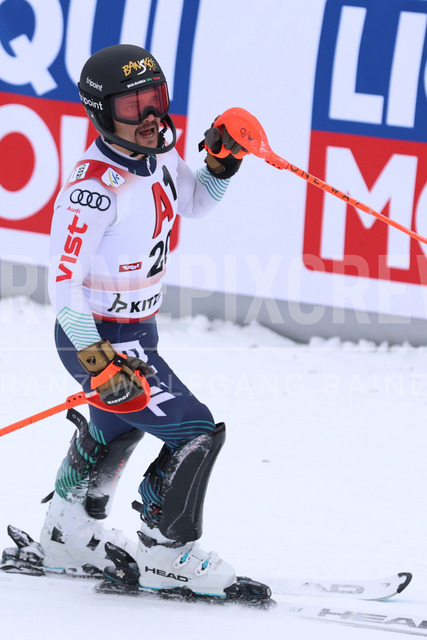 Audi FIS Ski World Cup: Men’s Slalom – Hahnenkamm Race, Kitzbuehel | Kitzbuehel, Austria, 25.Jan.26 - Alpine Skiing - FIS World Cup, Hahnenkamm Race, Slalom, men. The image shows .