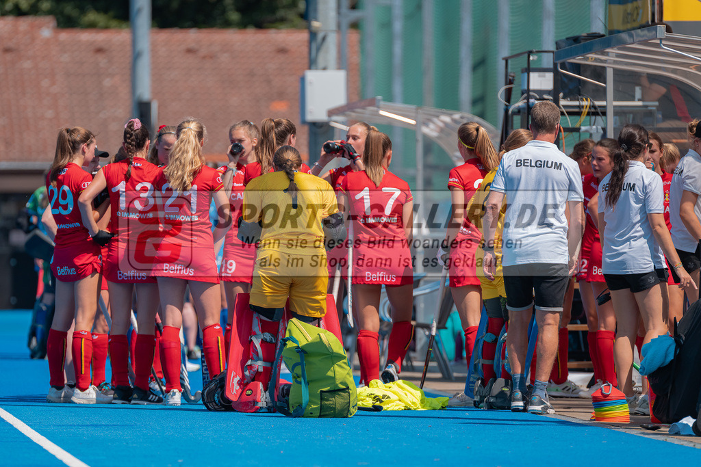 HK_20230708_109749 | Euro Hockey WU18 Belgium - Scotland Championship Girls &amp; Boys am 8.7.2023 CHTC , Krefeld ,
