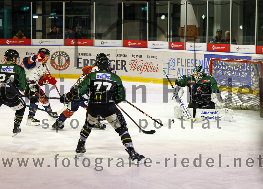 2022-10-23_058_TSV_Erding_gegen_ESC_Kempten | Erding, Deutschland, 23.10.2022:
Eishockey, Bayernliga 2022 / 2023, 7. Spieltag, TSV Erding gegen ESC Kempten, Endergebnis: 

Foto: Christian Riedel / fotografie-riedel.net