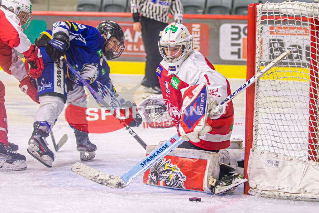 Eishockey DEBL 2023/24 | Eishockey DEBL 2023/24, KAC Frauen - Villach Lady Hawks am 27.09.2023 in Klagenfurt (Heidi Horten Arena), Austria, (Photo by Ernst Krawagner sport-fan.at) - Realisiert mit Pictrs.com