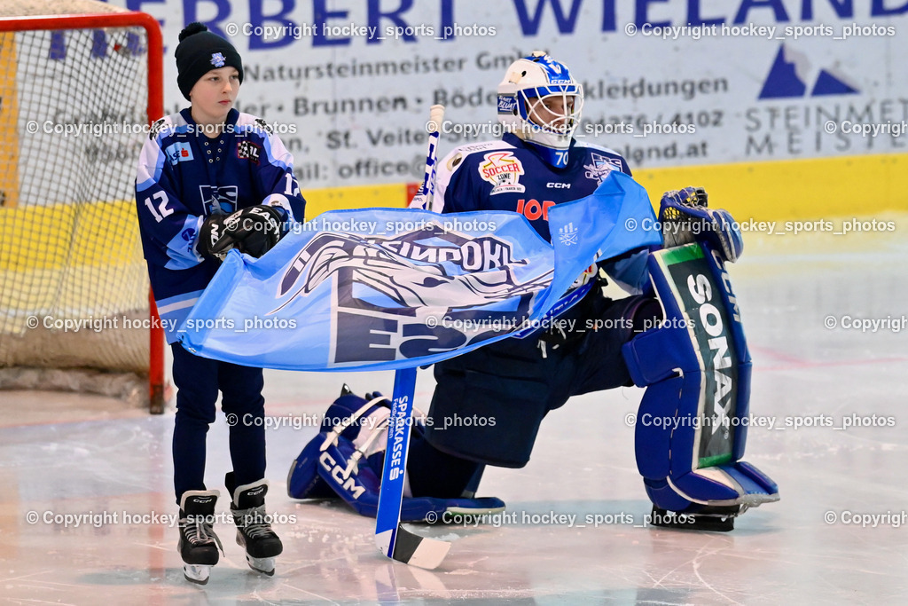 ESC Steindorf vs. EHC Althofen | ESC Steindorf Nachwuchs, #72 Moser Lucas ESC Steindorf, ESC Steindorf vs. EHC Althofen, ESC Steindorf vs. EHC Alhofen am 03.03.2024 in Steindorf (Ossiachersee Halle), Austria, (Photo by Bernd Stefan)