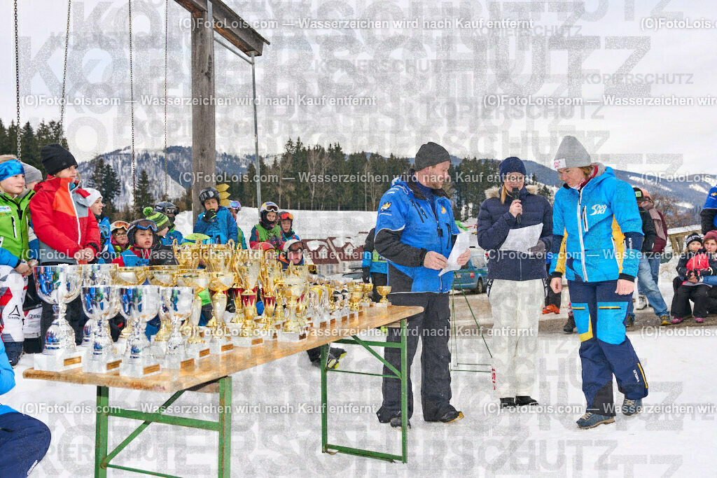 ALP7872_SkiBezirksMeisterschaft_Siegerehrung | (C)FotoLois.com, Alois Spandl, SkiBezirksMeisterschaft NÖ-West und Bambini/Kindercup-RTL, SC Hollenstein am Königsberg, Sa 11. Feb. 2023.
