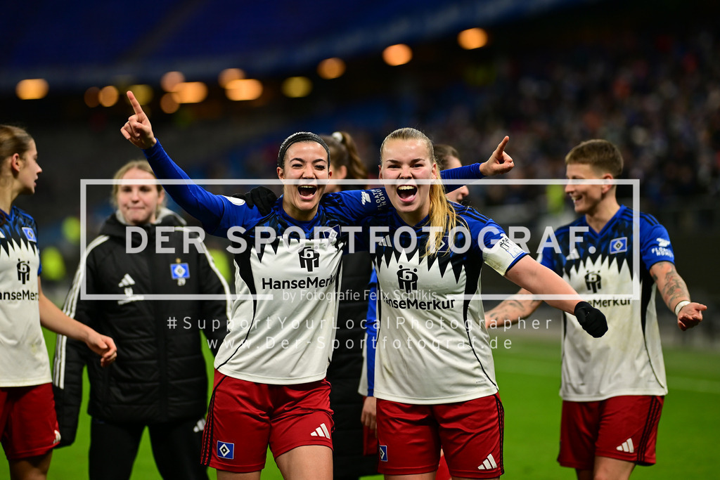 Fußball I Frauen I Saison 2025-2026 I DFB-Pokal I Achtelfinale I Hamburger SV - Bayer 04 Leverkusen I 18425 | Der Sportfotograf. - Realized with Pictrs.com