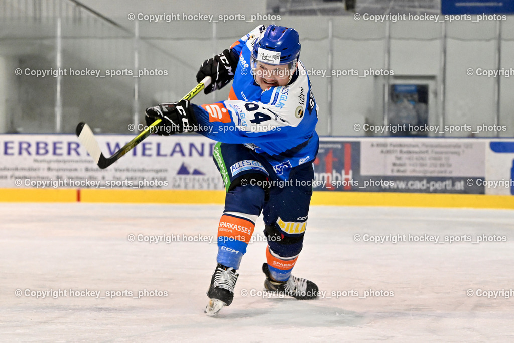 ESC Steindorf Sparkasse Feldkirchen Shooting | #64 Stichauner Fabian, ESC Steindorf Sparkasse Feldkirchen Shooting, ESC Steindorf Sparkasse Feldkirchen Shooting am 24.10.2025 in Steindorf (Ossiachersee Halle), Austria, (Photo by Bernd Stefan)