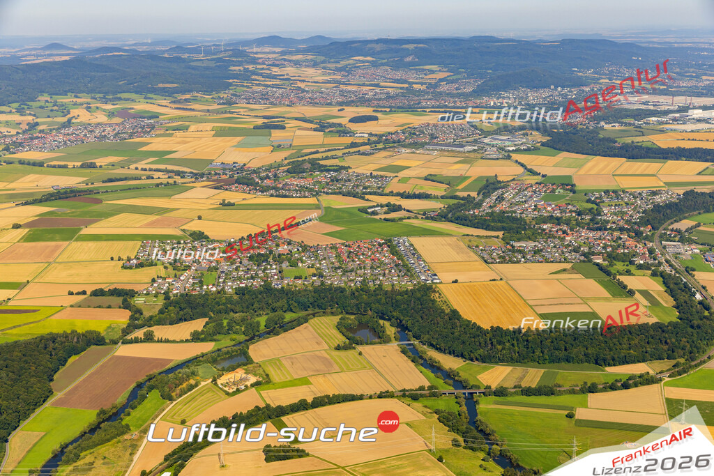 Schrägluftbild  Haldorf  Edermünde - Das Luftbild wurde 2025 vom UL-Flugzeug heraus erstellt (ohne Drohne- keine Drohnenaufnahme ) - Hochauflösende Luftaufnahme -Nicht vergleichbar mit Google Maps oder Satelittenbilder- Die Geschenkidee !Mit Lizenz und Bildrechte bestellbar