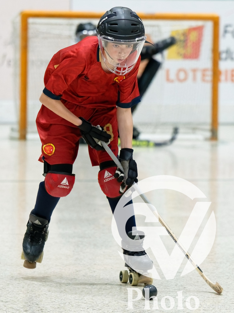 Geneve RHC  v RC Biasca  - U17 | Geneve, Switzerland - May 10 : during the U17  match between Geneve RHC  and RC Biasca  at Centre sportif de la queue d'arve on May 10 , 2026 in Geneve, Switzerland.