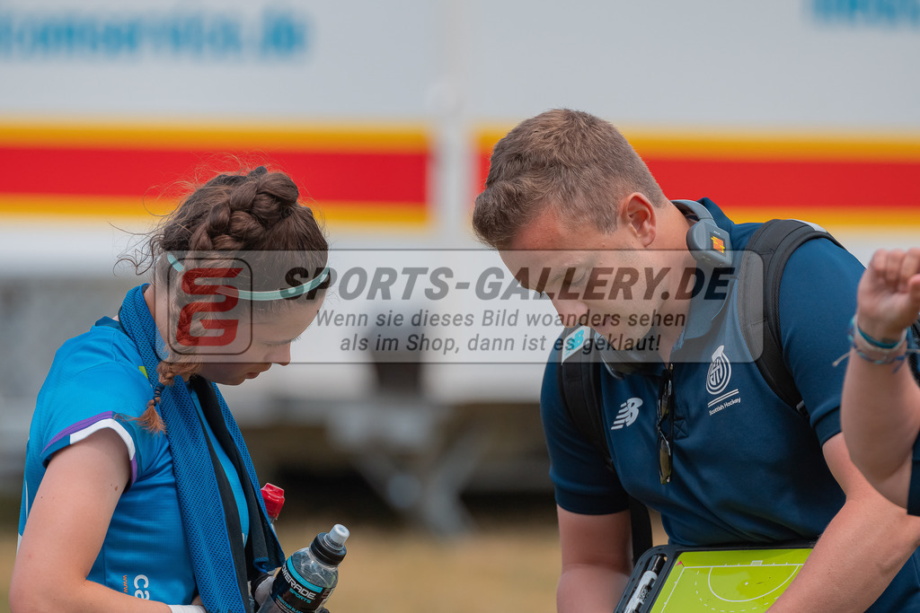 HK_20230712_101447 | Euro Hockey WU18 Scotland vs France Championship Girls &amp; Boys am 12.7.2023 CHTC , Krefeld ,