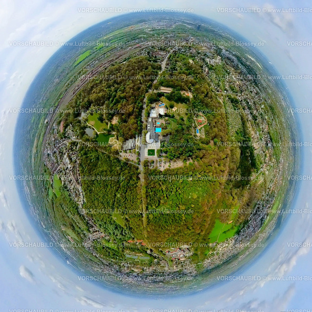 Oberhausen240490096RevierParkVonderort | Luftbild, Revierpark Vonderort mit Bewegungshügel Sportanlagen und Solebad Freibad im Stadtwald Osterfeld, Osterfeld, Oberhausen, Rheinland, Ruhrgebiet, Nordrhein-Westfalen, Deutschland