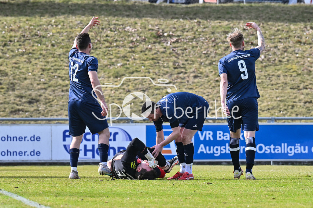 FC Affing II - SSV Almoos-Petersdorf II | Zusammenprall Alsmoos 33 und Affing 11