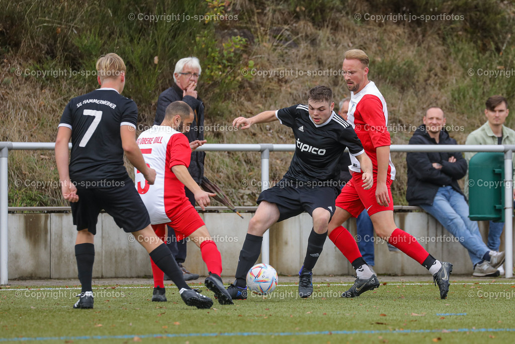 870A3833 | 02.10.2022; Kreisliga B Dillenburg; Kunstrasenplatz Steinbrücken; SG Hammerweiher - SG Obere Dill; Ergebnis: 0:4 (0:1)
