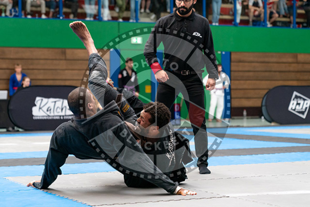 20230826PBB55904 | Fighters compete during the AJP INTLPRO BJJ and grappling competition in Hamburg, Germany, on August 26 2023.