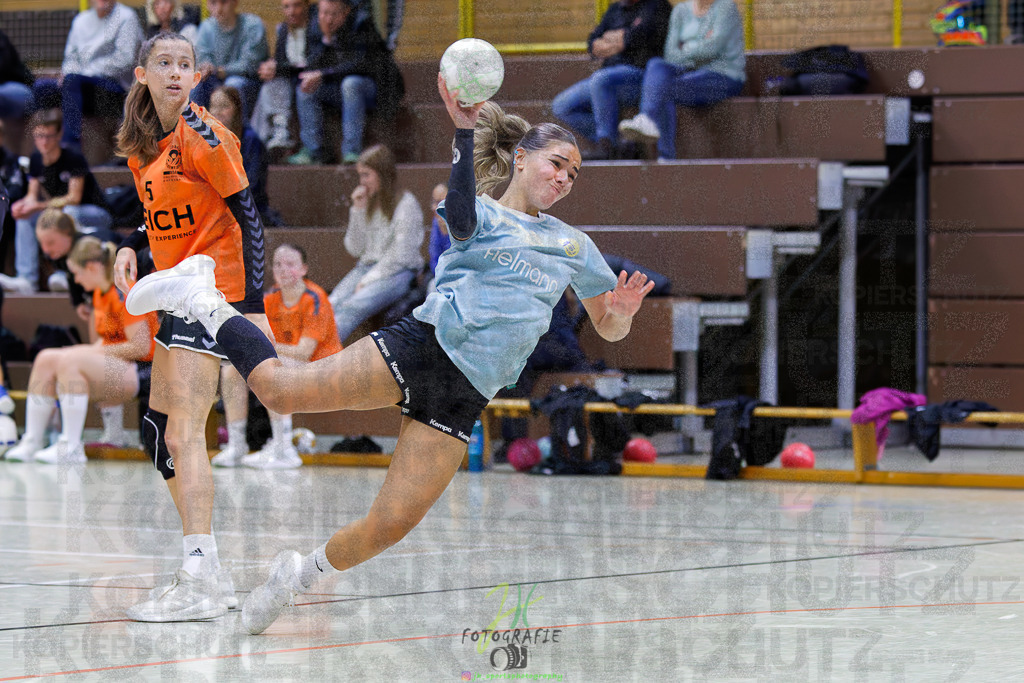 Bezirksliga weibl. A-Jugend; HSG Eibelshausen/Ewersbach - VfB Driedorf | Bezirksliga weibl. A-Jugend; HSG Eibelshausen/Ewersbach - VfB Driedorf am 30.10.2025 in Eibelshausen (Holderberghalle)Photo © 2025 - Jörg Heinrich - Realisiert mit Pictrs.com