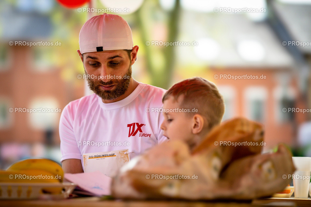 GVG Fruehlingslauf in Frechen, 07.05.2023 | Impressionen vom GVG Fruehlingslauf am 07.05.2023 in Frechen (Nordrhein-Westfalen). Foto: BEAUTIFUL SPORTS/Axel Kohring
