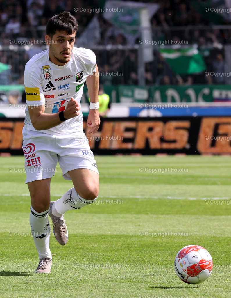 A_LUI_200425_07 | SPORT FUSSBALL ADMIRAL BUNDESLIGA 20.04.25 IM BILD: DEJAN ZUKIC (WAC)  FOTO:FOTOLUI/MW