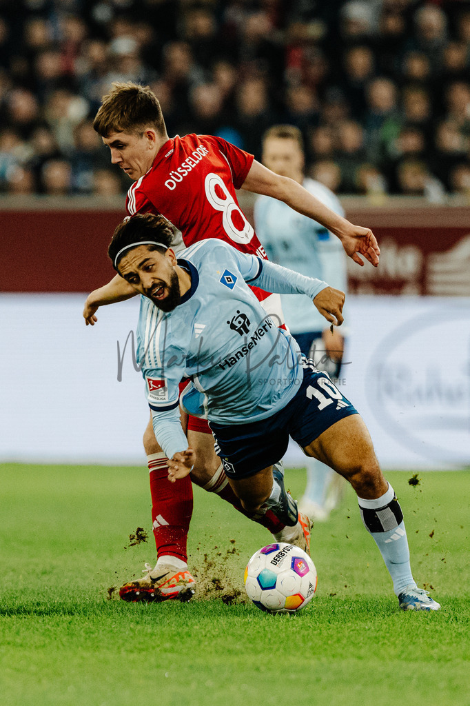 2. Bundesliga, Saison 2023/24, 25. Spieltag: Fortuna Düsseldorf - Hamburger SV | Düsseldorf, 08.03.2024: 2. Bundesliga, 25. Spieltag, Fortuna Düsseldorf gegen Hamburger SV in der Merkur Spiel-Arena in Düsseldorf. Foto: sportfotografie.ms | Markus Paletta - Realisiert mit Pictrs.com