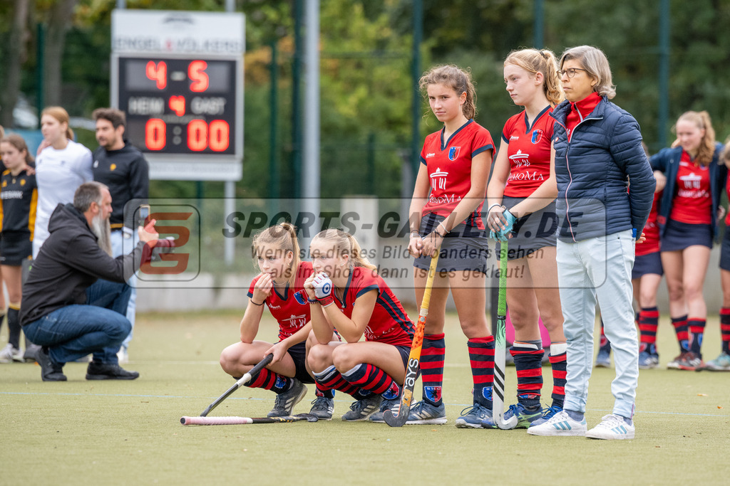 SFE_20231022_0195 | Deutsche Meisterschaft Weibliche U16 Finale Berliner HC - Harvestehuder THC am 22.10.2023 in Köln (Düsseldorfer Hockeyclub 1905 e.V.), Photo: Stephan Fehrmann 2023 (Sports-Gallery)