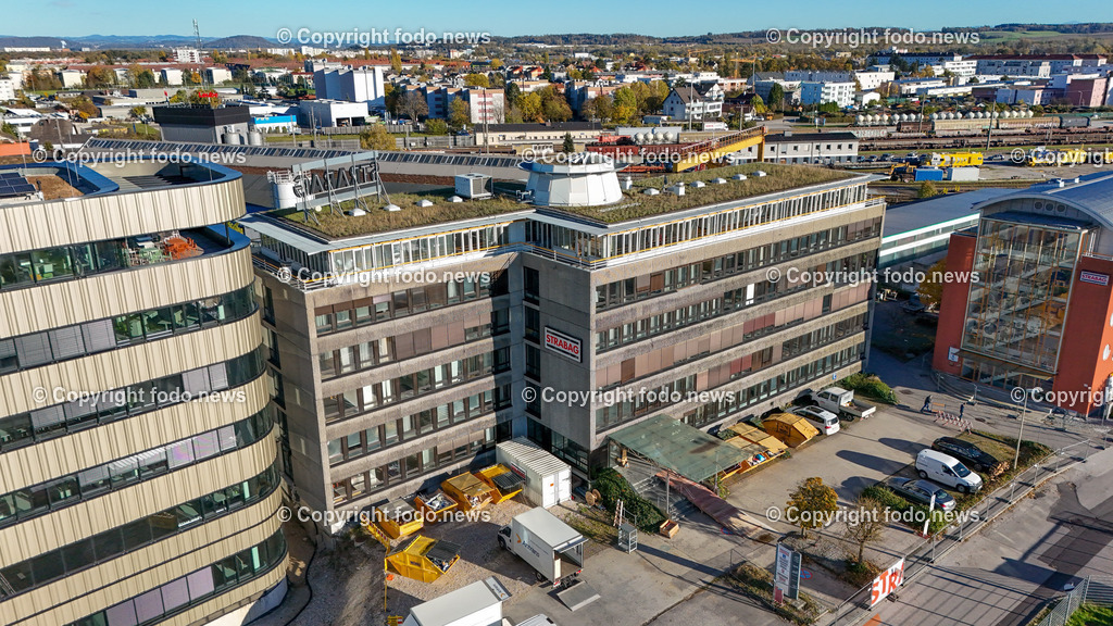 Strabag_ Linz_ 06.11.2023-22 | 06.11.2023, Linz, AUT, Strabag, im Bild Strabag, Bauunternehmen, Altbau, Neubau


Drohne