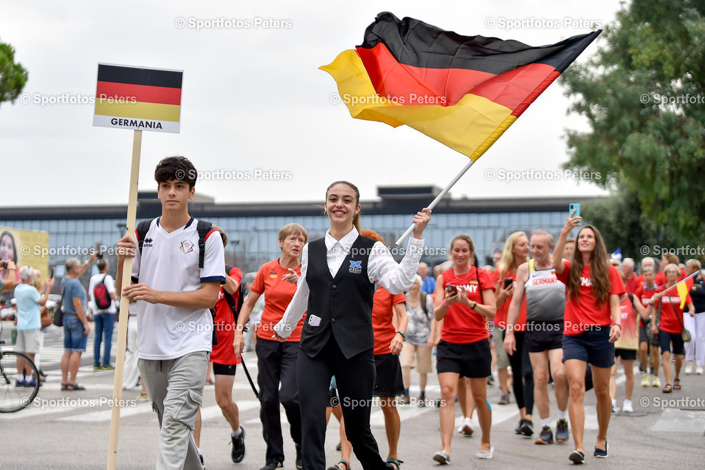 Masters EM - Pescara Eröffnung_11 | Eroeffnungsfeier der Masters Europameisterschaft am 20.09.2023 in Pescara (Italien)

Foto: Kai Peters - Realisiert mit Pictrs.com