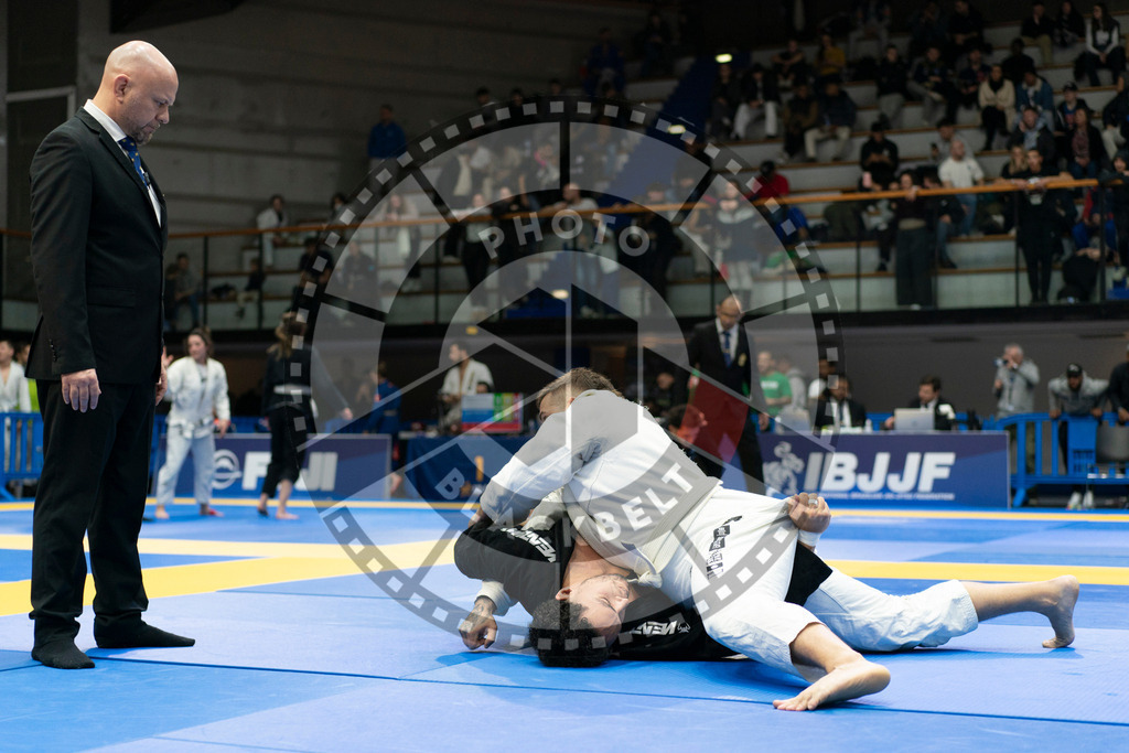 20240119PBB2757 | Fighters compete during the IBJJF European Championship in Paris, France, on January 19, 2024.