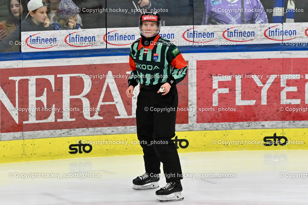 EC IDM WÄRMEPUMPEN VSV vs. MOSER MEDICAL GRAZ99ERS | KAINBERGER JULIA Referee, EC IDM WÄRMEPUMPEN VSV vs. MOSER MEDICAL GRAZ99ERS, EC IDM WÄRMEPUMPEN VSV vs. MOSER MEDICAL GRAZ99ERS am 17.03.2026 in Villach (Stadthalle Villach), Austria, (Photo by Bernd Stefan)