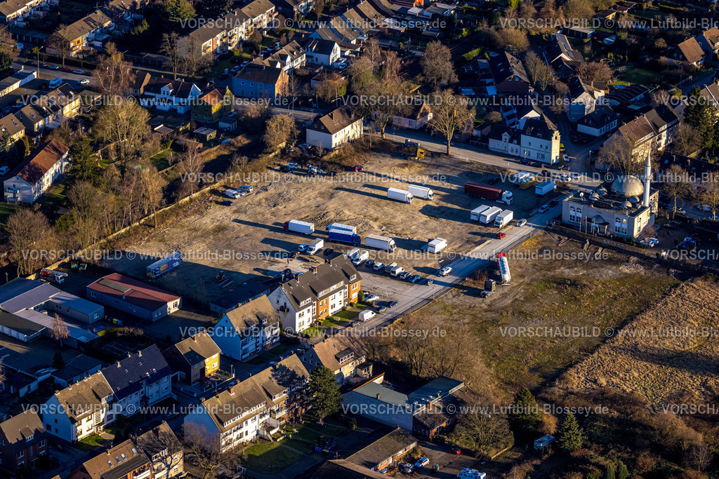 Gladbeck240108248 | Luftbild, Moschee DITIB- Türkisch Islamische Gemeinde zu Gladbeck, Wielandstraße Ecke Bramsfeld, ehem. Gelände Möbelhaus Tacke, Butendorf, Gladbeck, Ruhrgebiet, Nordrhein-Westfalen, Deutschland