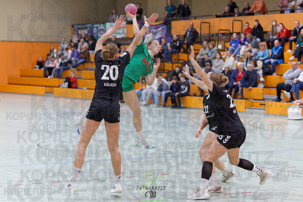 2024-10-19_311 | Jugendbundesliga B-Jugend weiblich; HSG Kleenheim/Langgöns - Longericher SC am 19.10.2024 in Oberkleen (Weidig-Halle) - Realisiert mit Pictrs.com