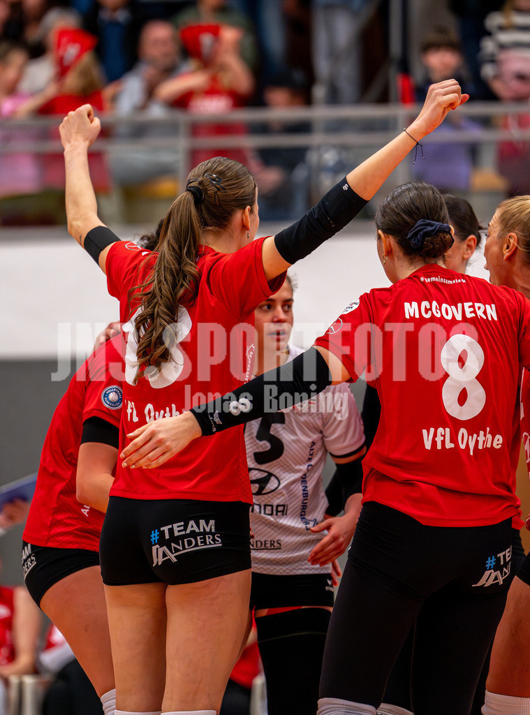 Volleyball I Frauen I Saison 2025-2026 I 2 Bundesliga Pro I 16. Spieltag VFL Oythe - TV Planegg-Krailling-36 | jns.sportfotos - Realisiert mit Pictrs.com
