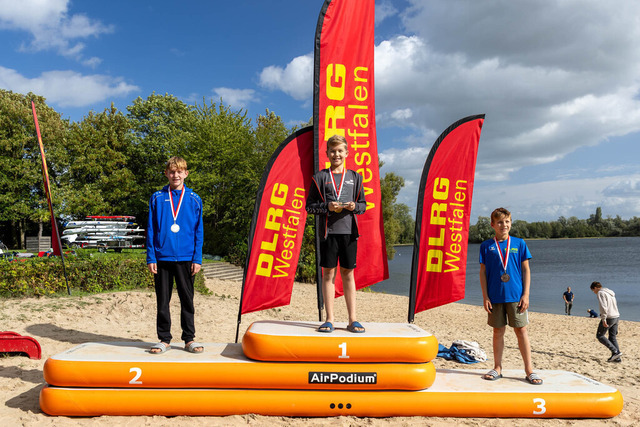 DLRG, Rettungssport, Beach- & Oceanevents, NRW-Landesmeisterschaften Freiwasser Rettungssport 2026 20.09.2026 | Kalkar-Wissel, Deutschland - September, 20: Impressionen der 7. NRW-Landesmeisterschaften Freiwasser Rettungssport 2026 im Naturbad Wisseler See (Foto: Benedikt Lang (DLRG)) - Realisiert mit Pictrs.com