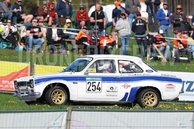 FIA Historic Hill Climb Championship – Rechberg 2026    | Historic race car in action during the FIA Historic Hill Climb Championship at Rechberg, held from 24 to 26 April 2026 near Tulwitz, Styria, Austria. The image shows Christian TRIMMEL (AUT) Ford Escort RS 2000 Mk.1.     