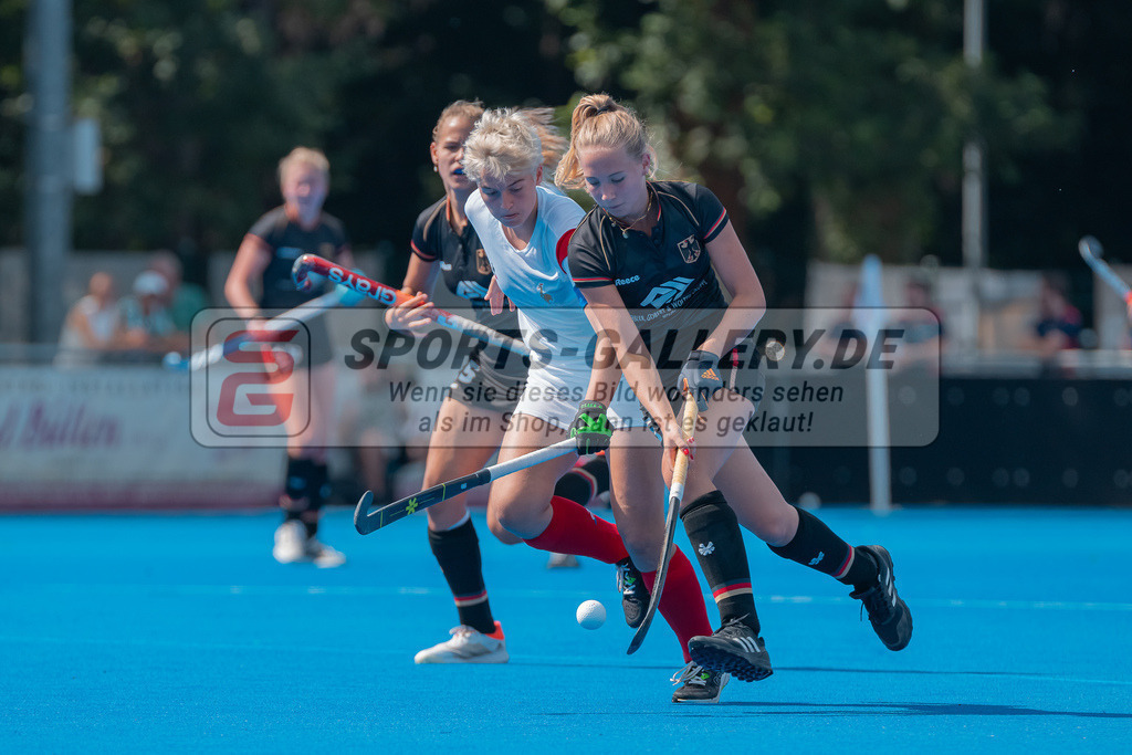 HK_20230710_2-51 | Euro Hockey WU18 France - Germany Championship Girls &amp; Boys am 10.7.2023 CHTC , Krefeld ,