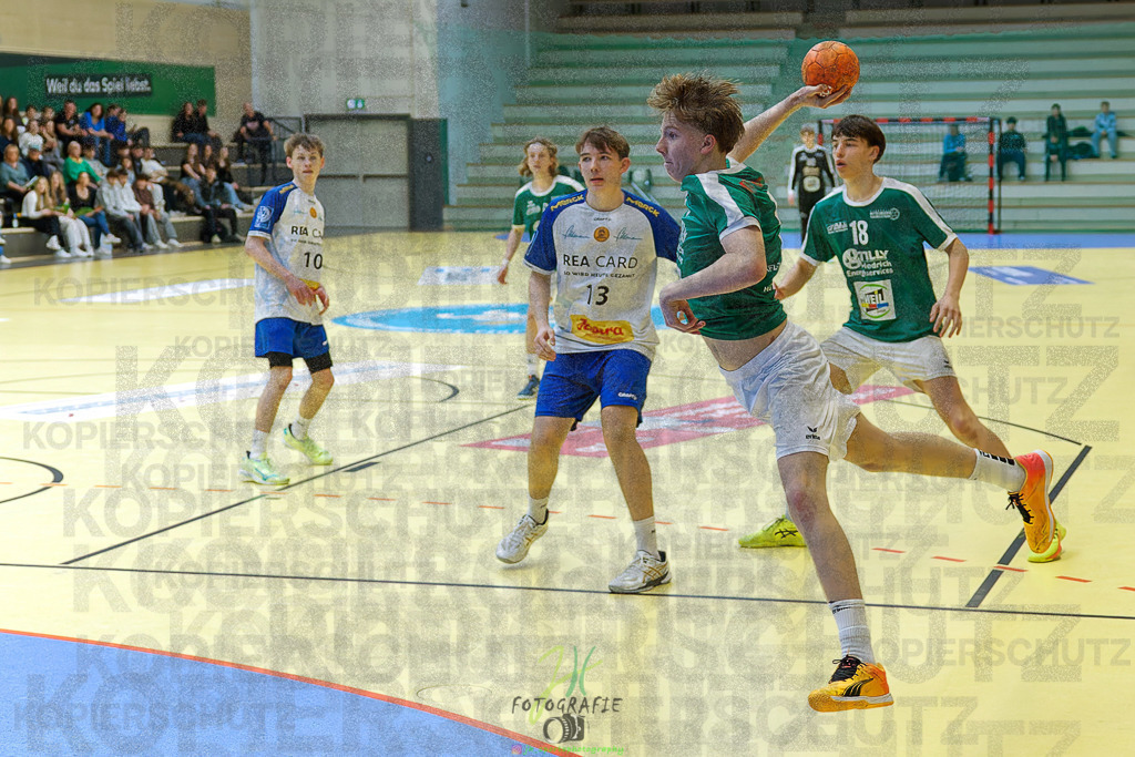 mJC-Regionalliga, Halbfinale Hessenmeisterschaft; HSG Dutenhofen/Münchholzhausen - TSV Pfungstadt | mJC-Regionalliga, Halbfinale Hessenmeisterschaft; HSG Dutenhofen/Münchholzhausen - TSV Pfungstadt am 15.03.2025 in Münchholzhausen (Sporthalle Münchholzhausen)Photo © 2025 - Jörg Heinrich - Realisiert mit Pictrs.com