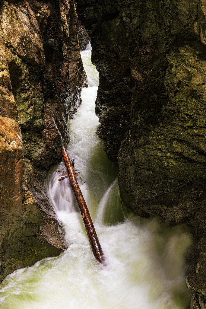 Die Breitachklamm in Tiefenbach bei Obersdorf im Allgäu | Die Breitachklamm in Tiefenbach bei Obersdorf im Allgäu.