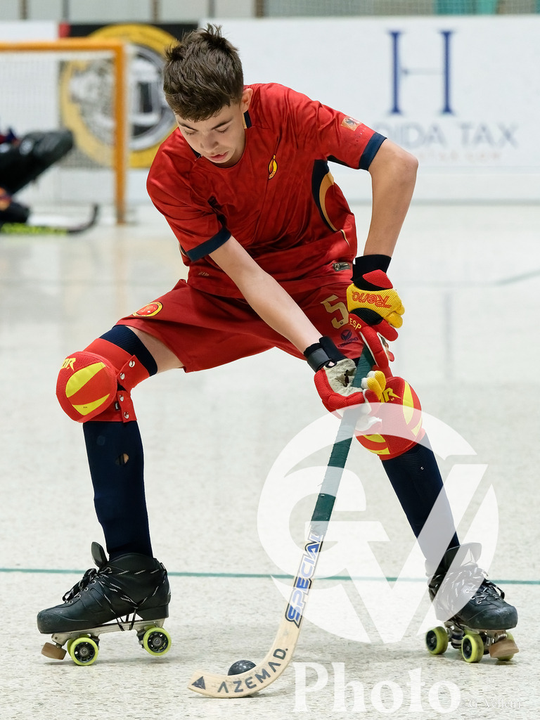 Geneve RHC  v RC Biasca  - U17 | Geneve, Switzerland - May 10 : during the U17  match between Geneve RHC  and RC Biasca  at Centre sportif de la queue d'arve on May 10 , 2026 in Geneve, Switzerland.