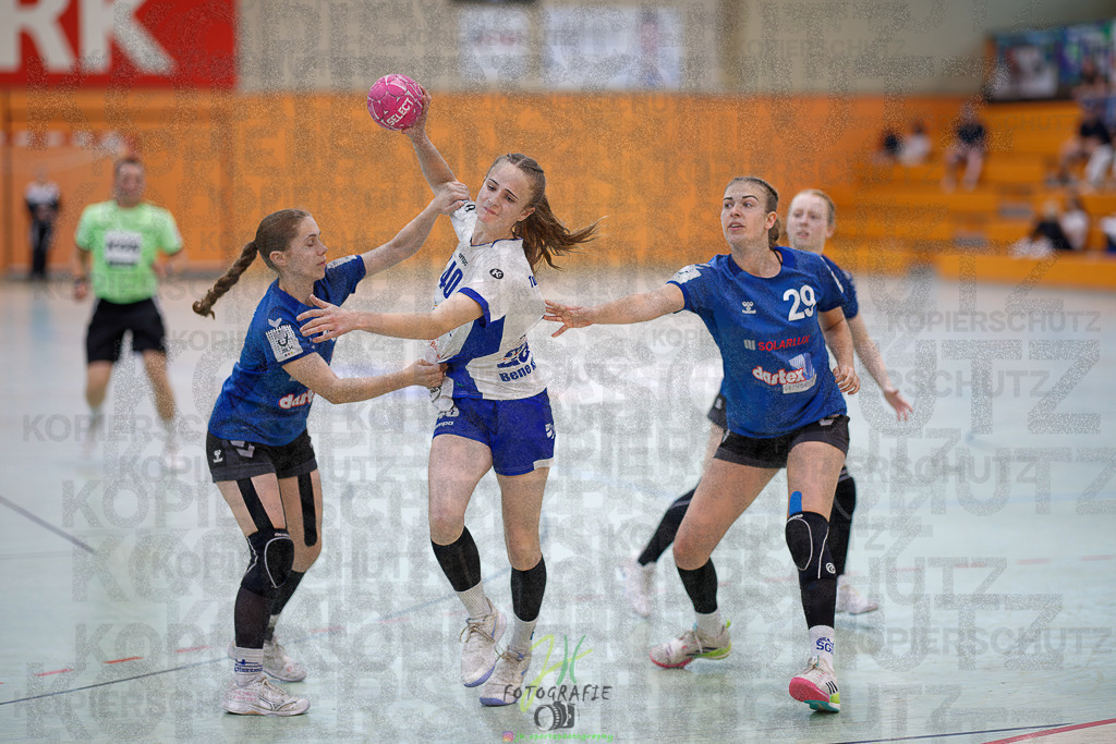 Quali-Turnier JBL wJA; TuS Steißlingen - SG Kappelwindeck/Steinbach | Quali-Turnier JBL wJA; TuS Steißlingen - SG Kappelwindeck/Steinbach am 31.05.2025 in Oberkleen (Weidig-Halle)Photo © 2025 - Jörg Heinrich - Realisiert mit Pictrs.com