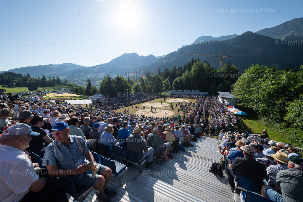Schwingen -  Schwarzseeschwinget 2025 | Schwarzsee, 22.6.25, Schwingen - Schwarzseeschwinget.