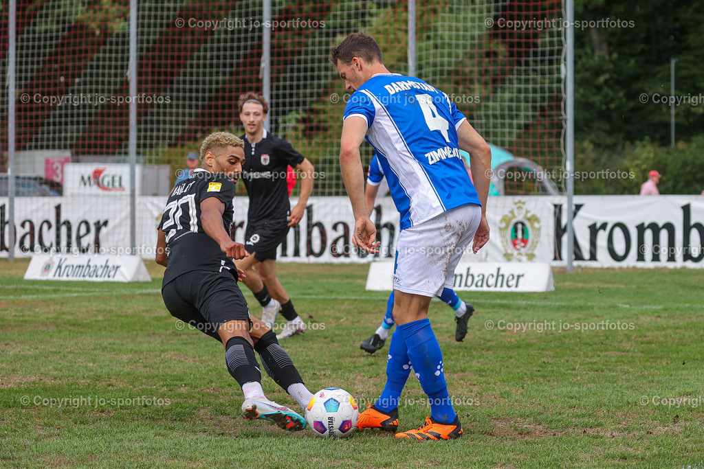 Giessen_Darmstadt (158) | 16.07.2023; Testspiel; Waldstadion Gießen; FC Gießen - SV Darmstadt 98; Ergebnis: 2:0 (0:0)