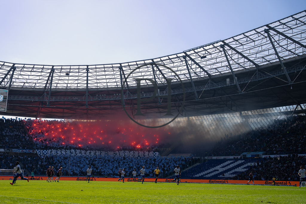 Hannover 96 vs 1. FC Magdeburg – 2. Bundesliga – 29.03.2025 | Szene aus dem 2. Bundesliga-Spiel des 27. Spieltags zwischen Hannover 96 und dem 1. FC Magdeburg am 29. März 2025 in der Heinz von Heiden Arena in Hannover. Endstand: 0:0. Fotografiert von Philipp Heist. - Realisiert mit Pictrs.com
